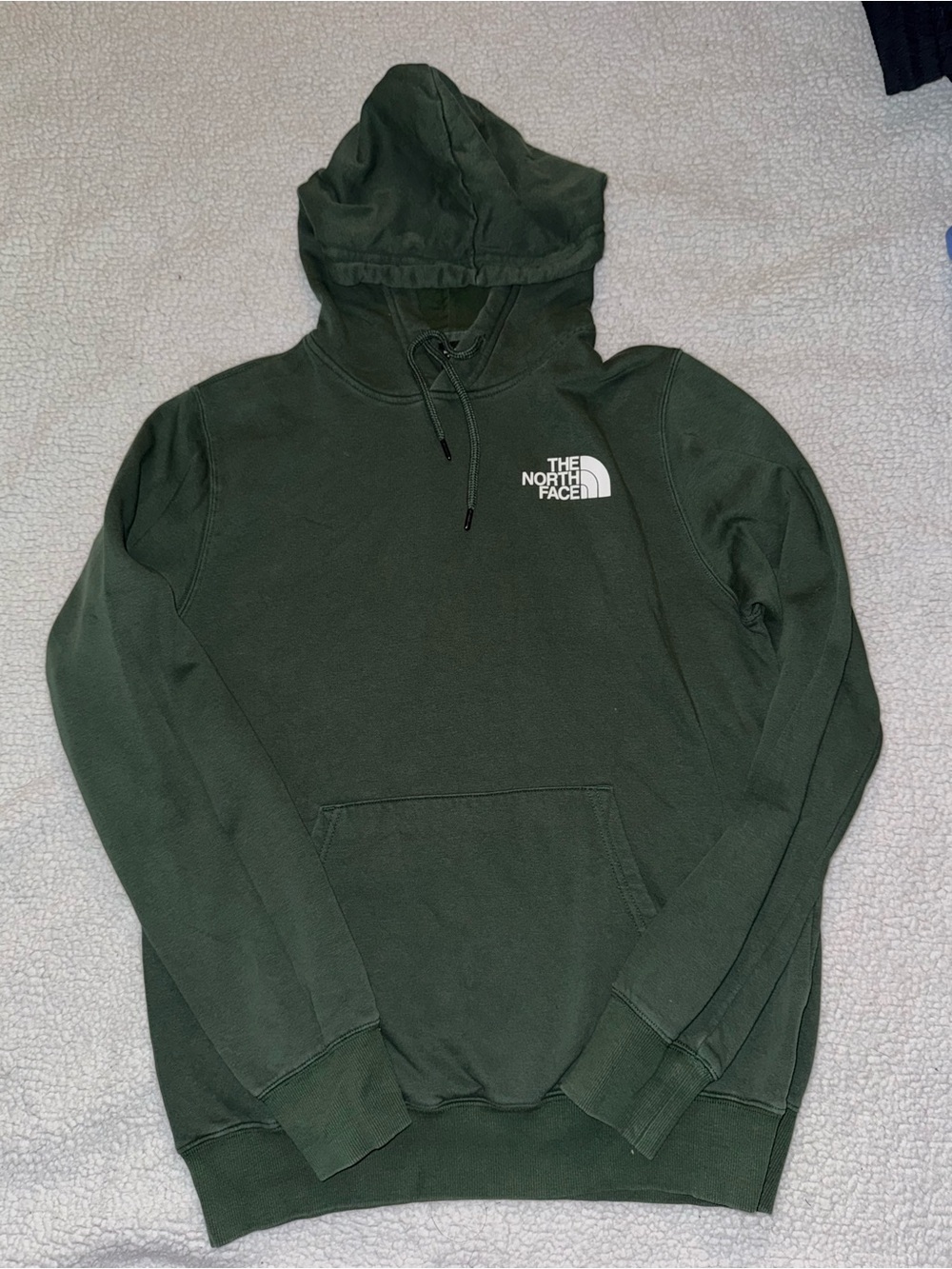 The North Face Men's Dark Green Pullover Hoodie